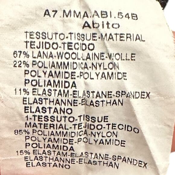 MAXMARA Wool Blend Cowl Midi Dress - Picture 11 of 11